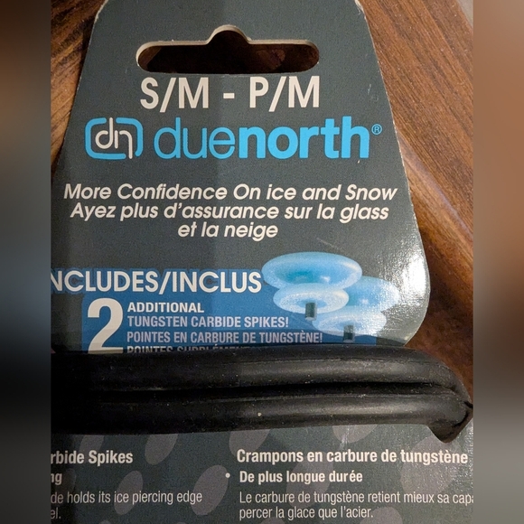 Due North Everyday Traction Aids - Black NWT Size S/M women's 5-9 M 3-7 - Picture 5 of 9